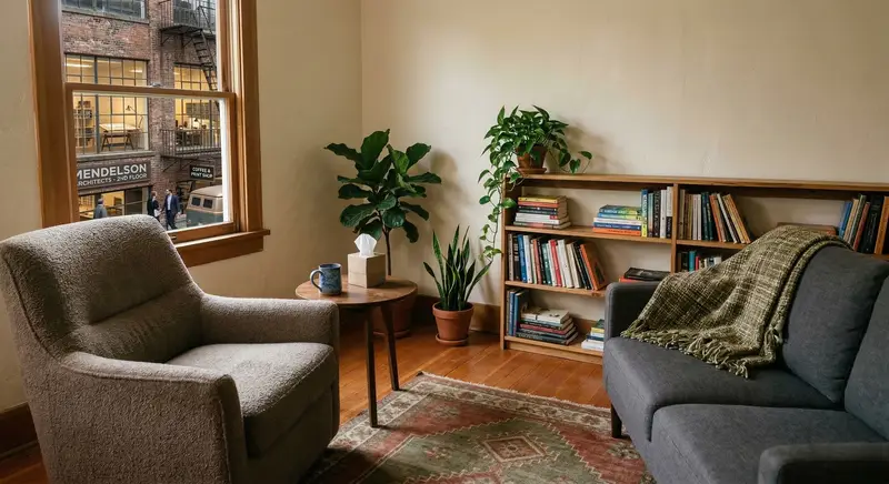 Therapy office in Rockridge, Oakland